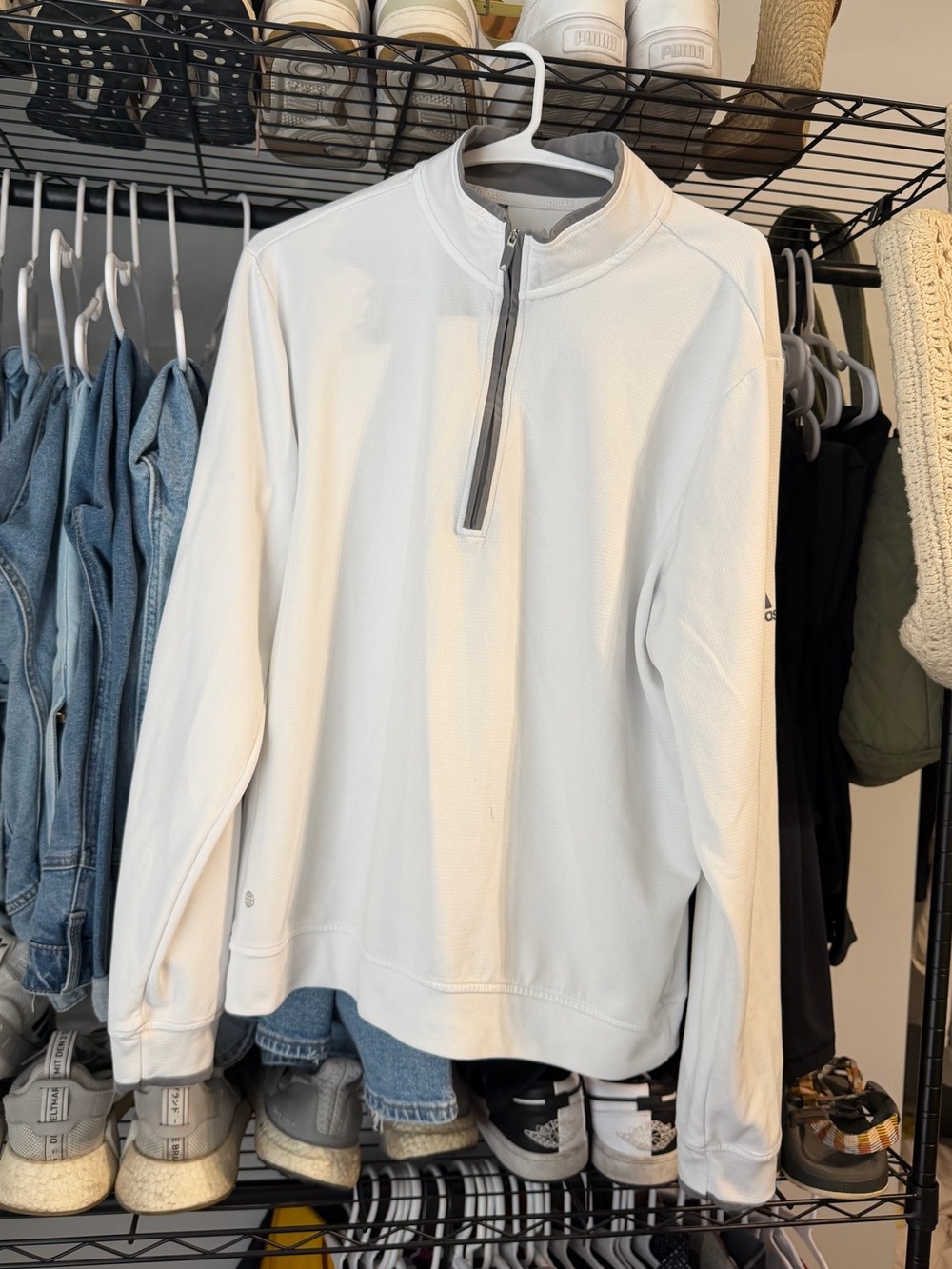 adidas quarter zip
